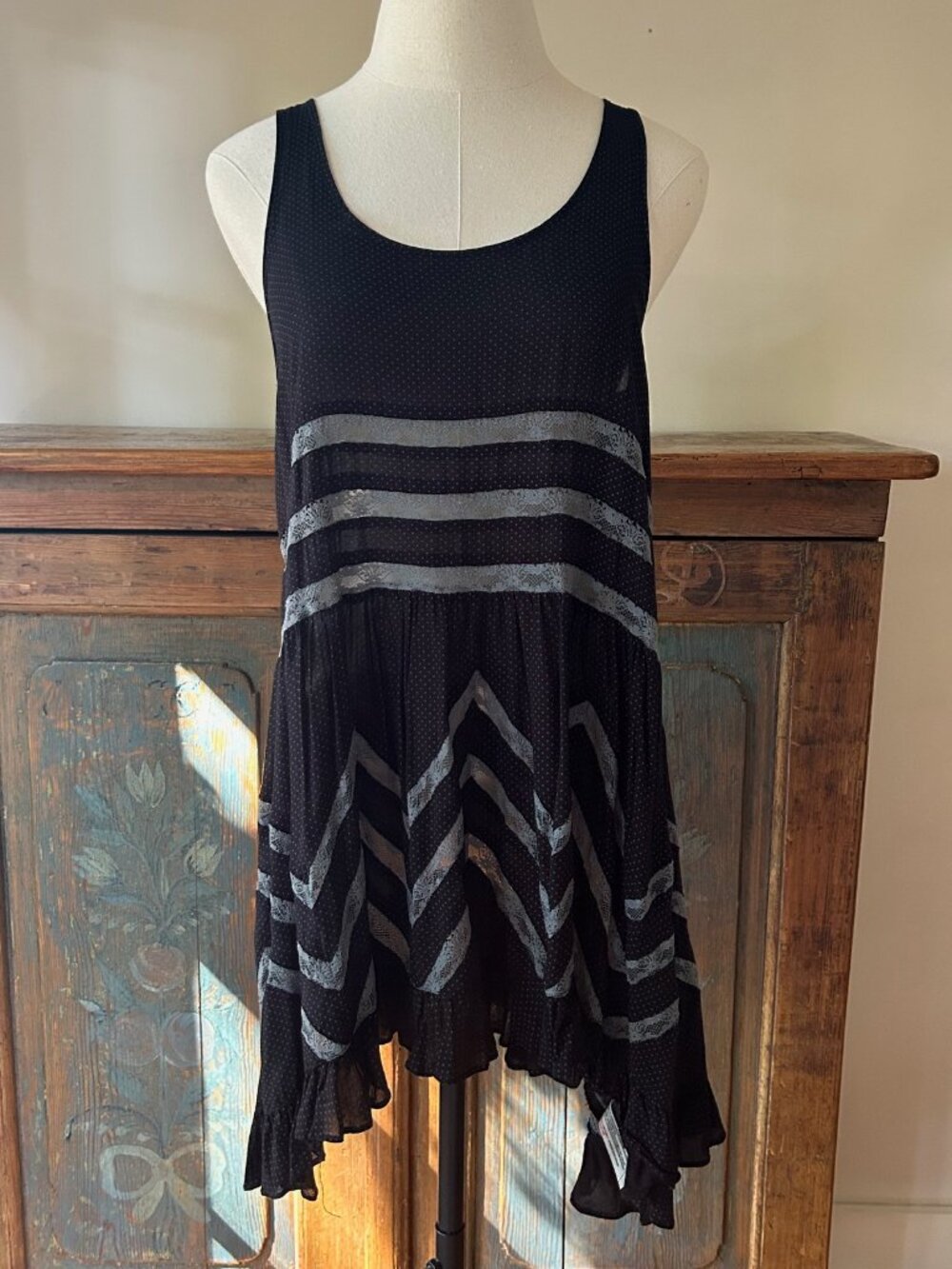 Y2K Intimately Free People lingerie/mini dress/top